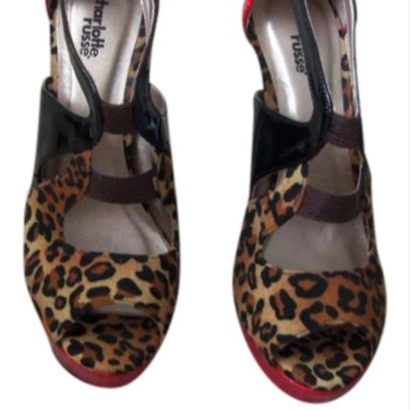 Charlotte Russe Shoes - Charlotte Russe Multicolor Colored Platforms